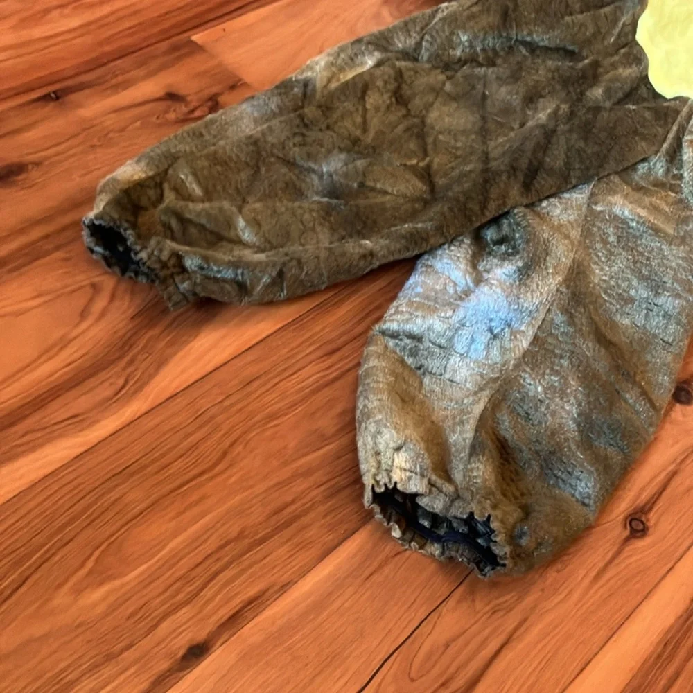Rubie's Olive Green Dinosaur Costume with Yellow Belly